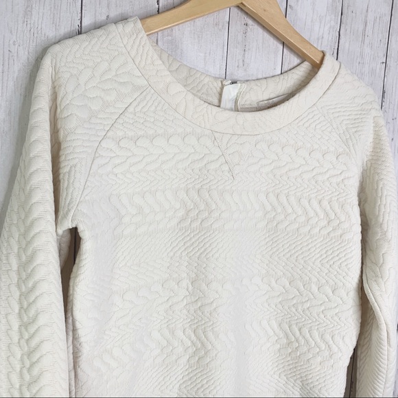 {prAna} Soft Ivory Dimension Crop Top - Picture 4 of 8